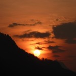Sonnenuntergang Muotathal (2)